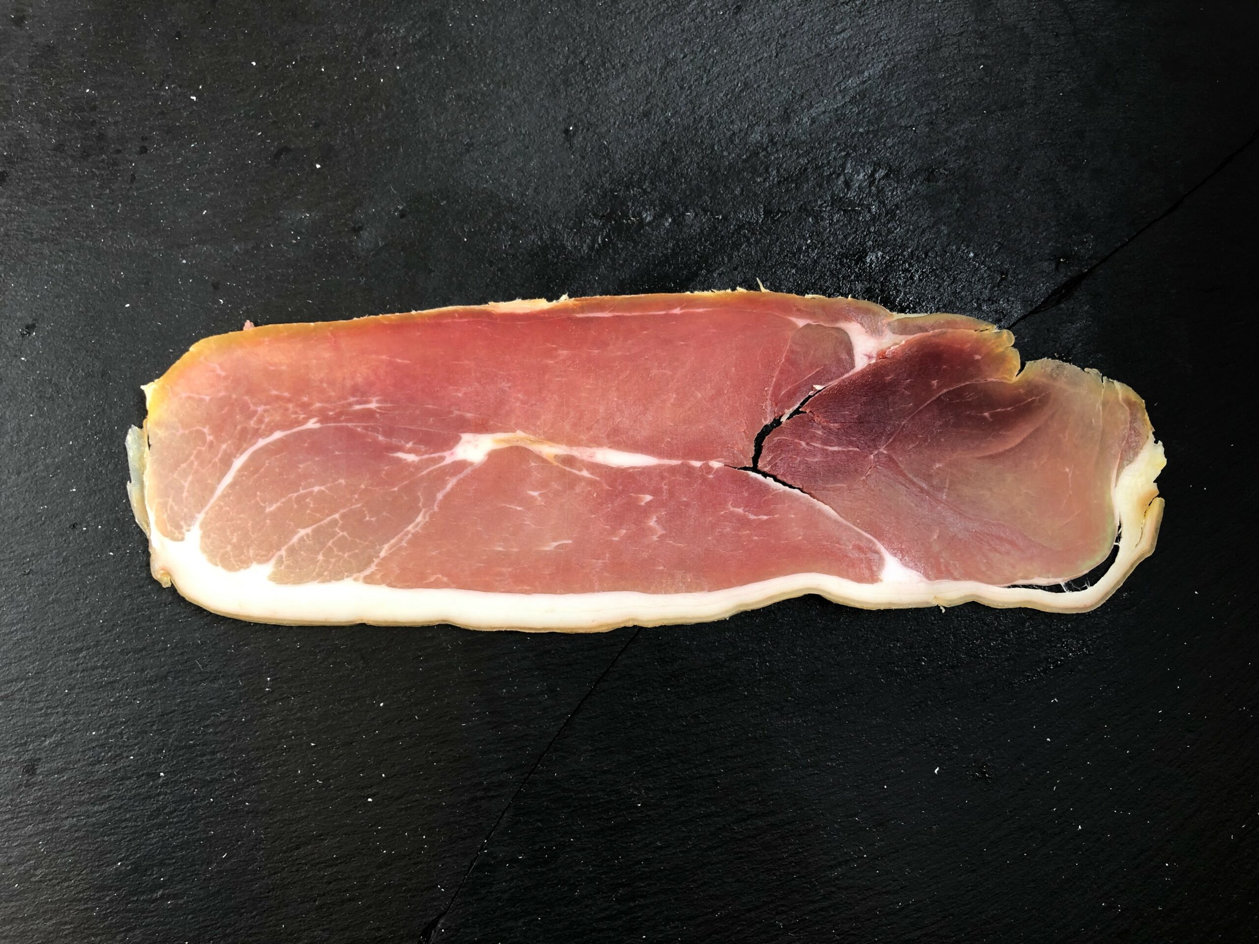 Jambon cru tranché